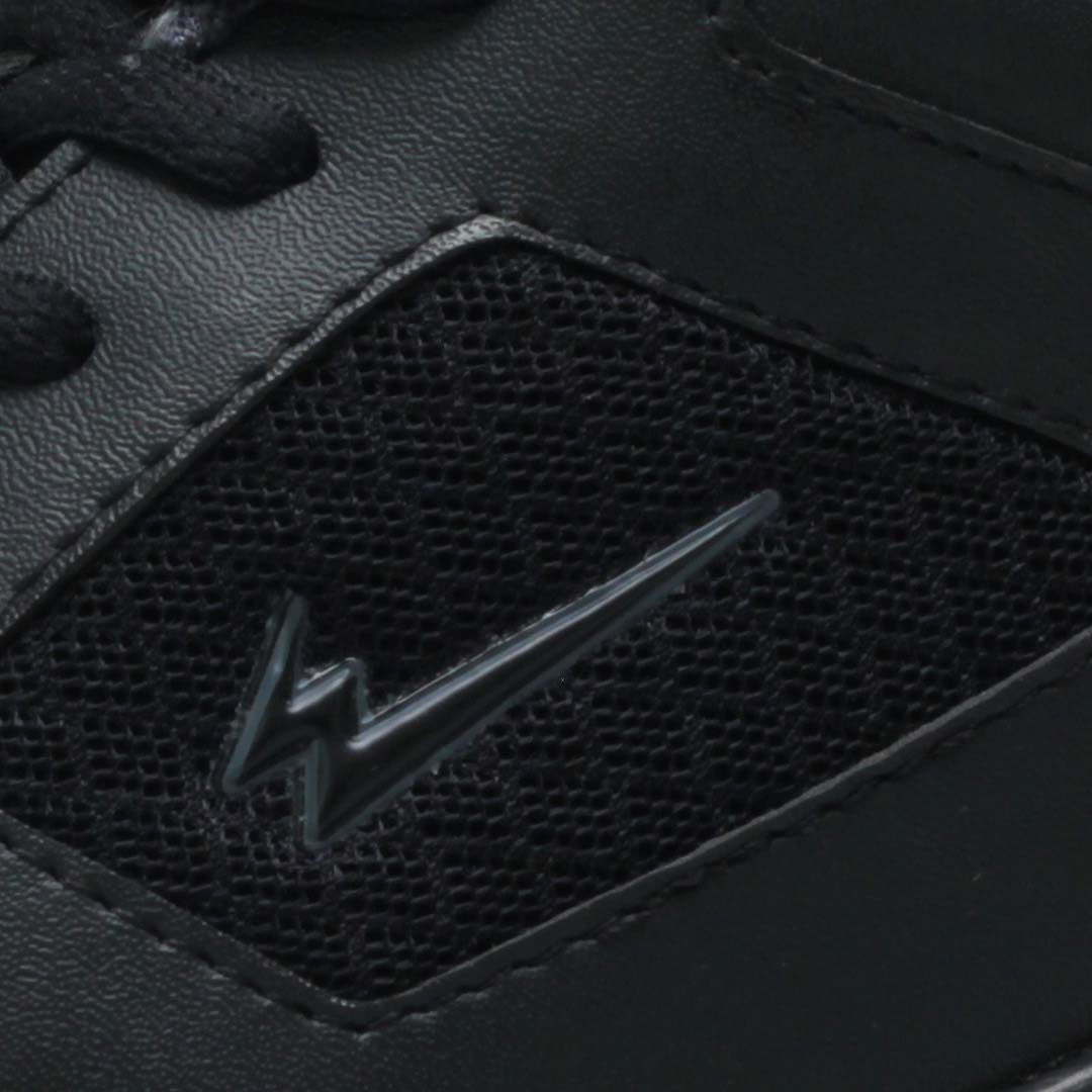 Moscov Hitam hitam detail 3 Moscov Eagle Shoes - Image 5