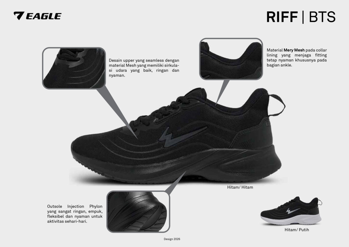 Eagle Sepatu Sekolah Riff  – Back To School  Shoes - Image 7